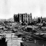 A great fire rips through Chicago, IL, destroying the home ballpark of the White Stockings