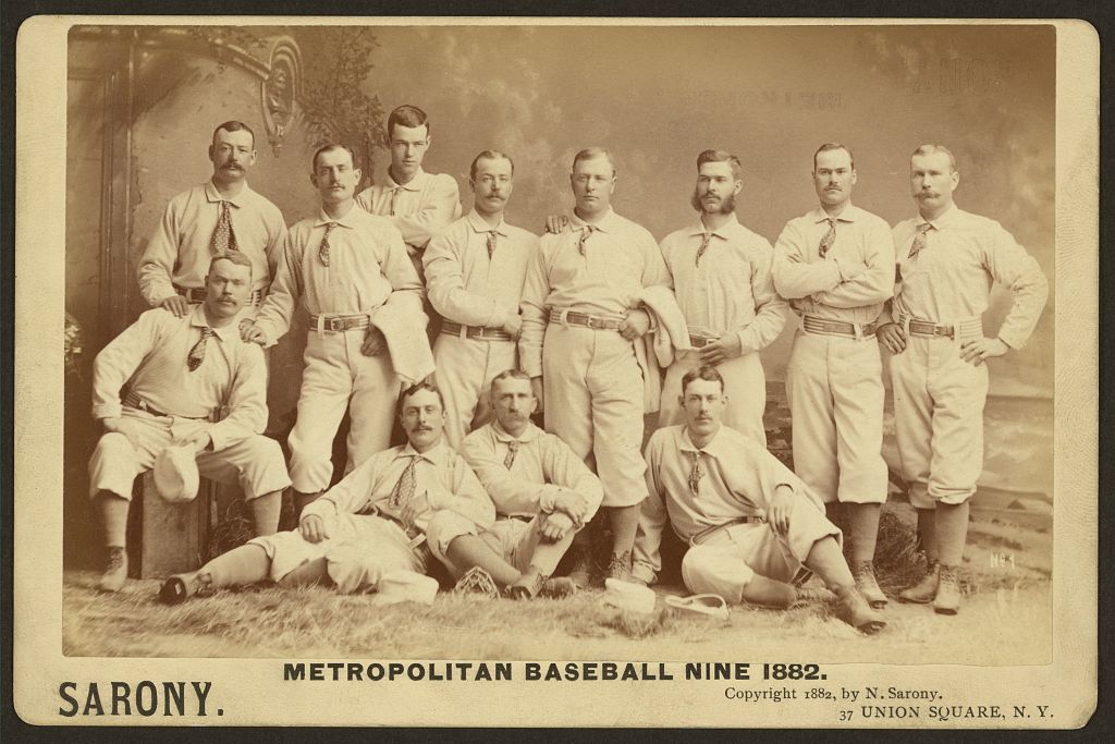 The American Association officially admits the New York Metropolitans club, having been forced by the courts to do so.