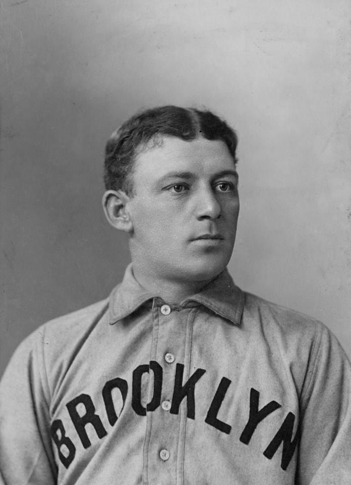 Matching Buck Freeman’s feat of five weeks ago, Brooklyn’s Bill Dahlen laces two triples in the 8th inning as his team beats Philadelphia, 14 – 3.