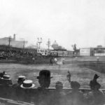 At Boston's South End Grounds, Giants reliever Christy Mathewson fails to hold a 7 - 4 lead, and Boston wins, 8 - 7. It is Matty's third loss. The Giants will return the rookie to Norfolk rather than pay $1500, and Mathewson will be picked up by Cincinnati for $100.