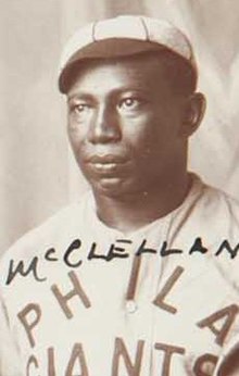 Dan McClellan of the Cuban X-Giants spins the first perfect game in black baseball history