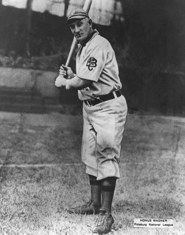  Pittsburgh Pirates shortstop Honus Wagner, at age 34, announces his retirement. An annual rite of spring, it will not keep him from playing in 151 games, more than in any of the past 10 years, and leading the National League in batting average (for the sixth time), hits, total bases, doubles, triples, slugging, runs batted in, and stolen bases. He will miss the Triple Crown by hitting two fewer home runs than Tim Jordan's 12.