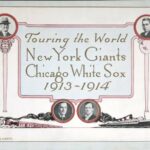 The New York Giants and Chicago White Sox, fortified with other players, start their world tour in Cincinnati