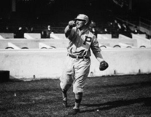 January 4, 1915 - Infielder Hans Lobert (photo), well known as the "fastest man" in the National League, is traded by the Philadelphia Phillies to the New York Giants for pitcher Al Demaree, infielder Milt Stock, and catcher Bert Adams. The speedster will injure his knee in a preseason game at West Point.