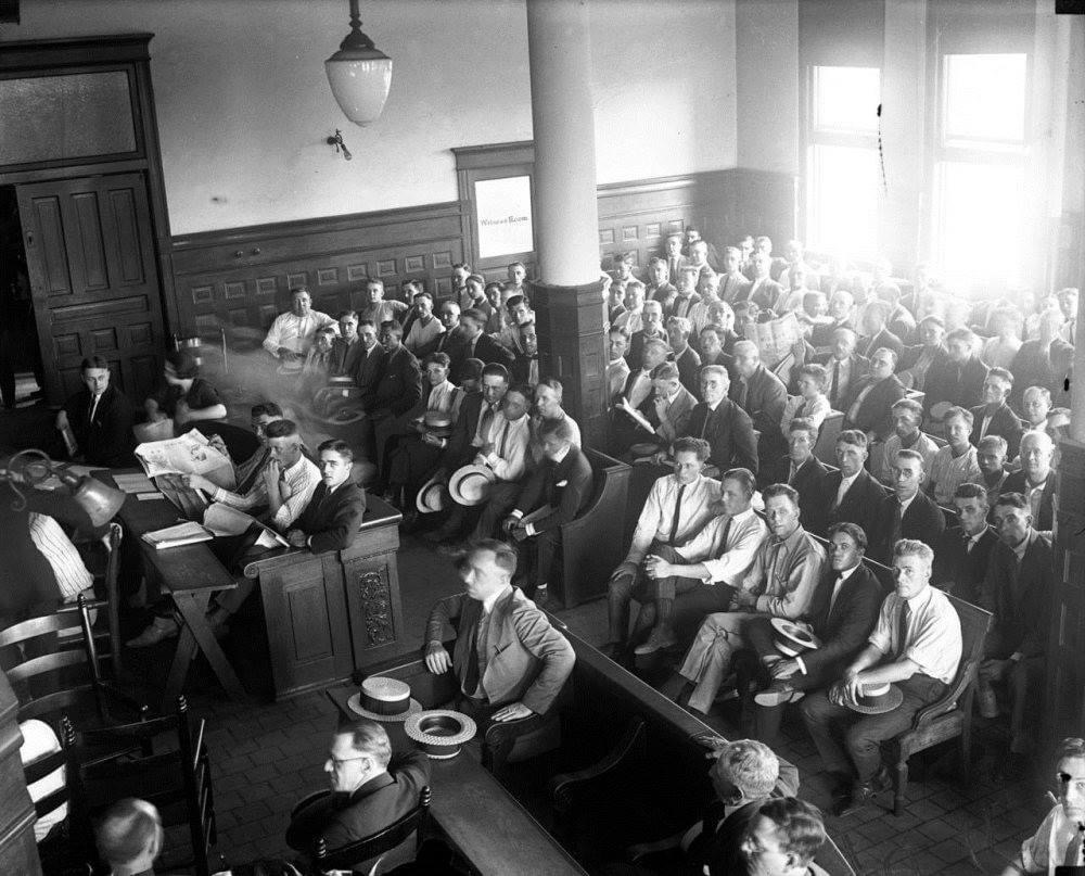 The Black Sox trial begins in Chicago.