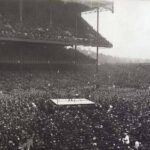 Citing the unsavory characters associated with the sport, American League president Ban Johnson persuades AL owners to prohibit boxing matches in their parks