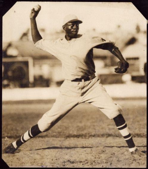 Legendary pitcher Satchel Paige makes his debut in the Negro Southern League