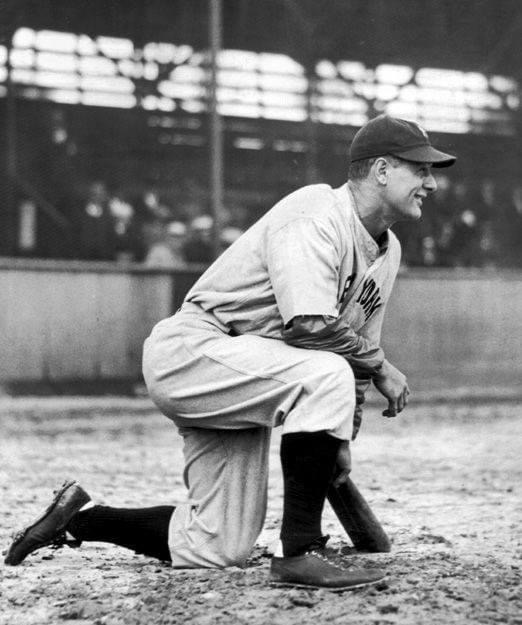 Lou Gehrig plays his 1,103rd successive game in a New York uniform, equaling Joe Sewell's record with one team (Cleveland).