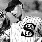Joe DiMaggio sees his 61-game hitting streak come to an end