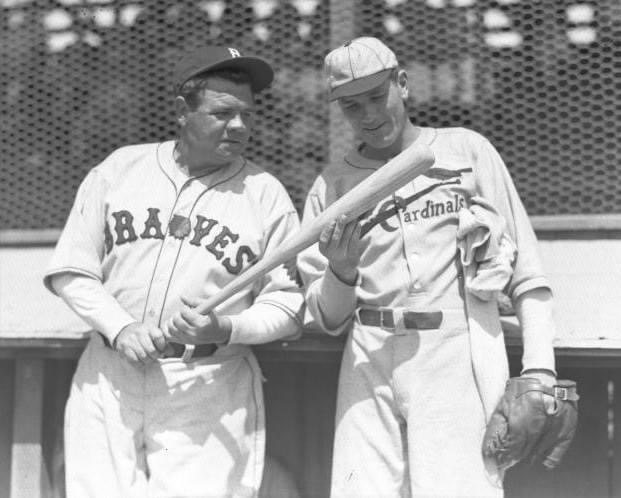 At St. Petersburg, the St. Louis Cardinals set a spring training record, drawing 6,467 in a match against the Boston Braves. The big draw is Babe Ruth, who hits a towering fly against Dizzy Dean, then, after Dean departs, laces two doubles into the overflowing crowd. The Cardinals win, 5 - 4.