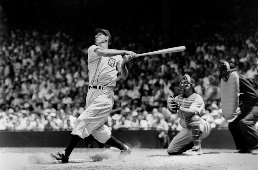  Hank Greenberg of the Tigers, who had hit home runs his last two at bats the day before, homers his first two times up to tie the major league record of four in a row. Greenberg has a record-setting eleven two-home run games during the season.