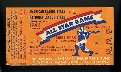 1943-all-star-game-ticket-shibe-park