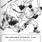 At the Polo Grounds with over 50,000 fans looking on, the New York major league teams face each other in a six inning three-team game (a team played consecutive innings against the other two teams then sat out an inning) to raise money for war bonds. The charity contest, billed as the Tri-Cornered Baseball Game, ends with the final score of Dodgers 5, Yankees 1, Giants 0.