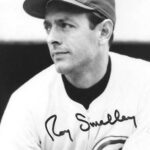 Roy Smalley of the Cubs hits for the cycle in a 15 - 3 win over the Cards at Wrigley Field. Doyle Lade is the winner.