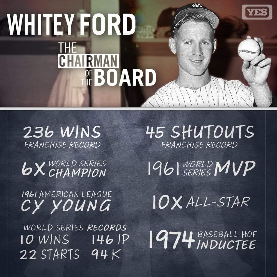 Whitey Ford's Yankee debuts at Fenway park