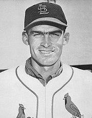 Wally Moon  becomes the first Cardinal player to be selected by the BBWAA as the National League’s Rookie of the Year