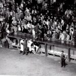 Brooklyn Dodgers and Pittsburgh Pirates play the final game in the history of Ebbets Field