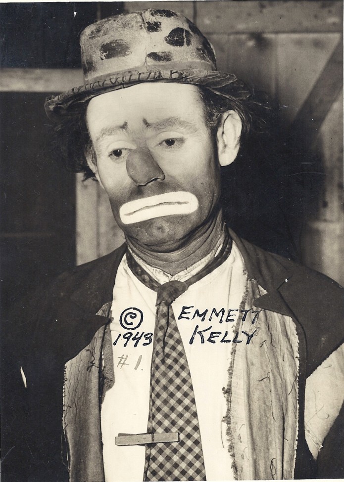 Emmett Kelly, the Dodgers’ resident ‘tramp’ in Brooklyn, announces his contract has not been renewed