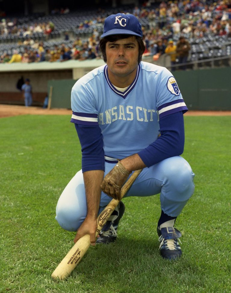 Lou Piniella of the Kansas City Royals wins the American League Rookie of the Year Award.