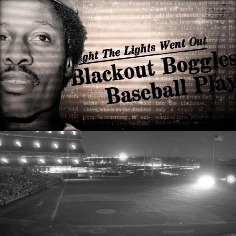 At Shea Stadium, the Cubs’ game is suspended due to a major black-out which darkens New York City. The Mets players amuse the crowd by performing antics in front of the headlights of cars which they drive onto the field.