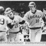 Dave Kingman slugs three consecutive home runs during a 6 - 4 loss to the Mets