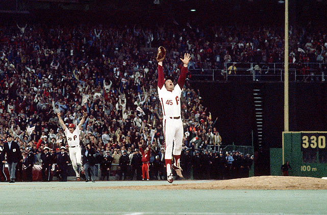 Phillies win their first World Series ever in the 98-year history of the franchise