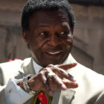 Lou Brock, Enos Slaughter, Arky Vaughan and Hoyt Wilhelm are inducted into the Hall of Fame in a ceremony in Cooperstown, New York