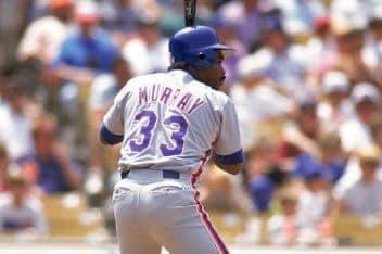 The New York Mets sign slugging first baseman Eddie Murray as a free agent. Murray will hit 16 home runs with 93 RBI in his first season with the Mets, but will clash with local media covering the team.