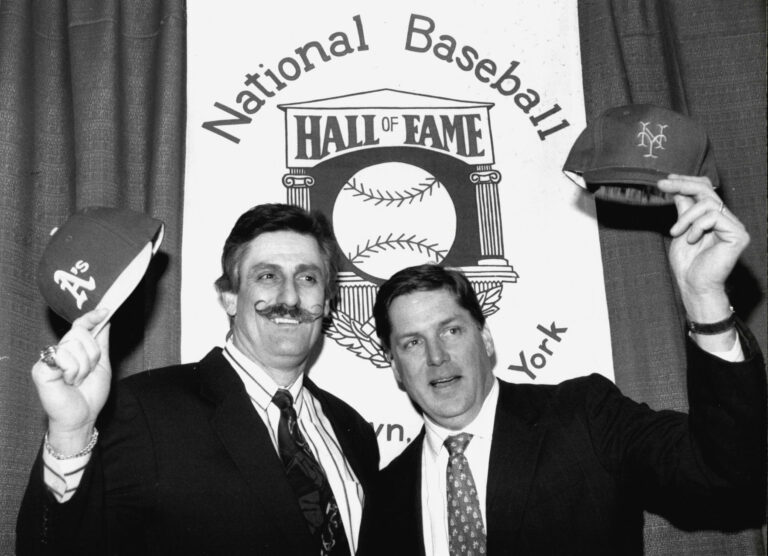 Rollie Fingers and Tom Seaver are elected to the Hall of Fame