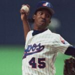 Pedro Martinez of the Montreal Expos pitches nine perfect innings against the San Diego Padres