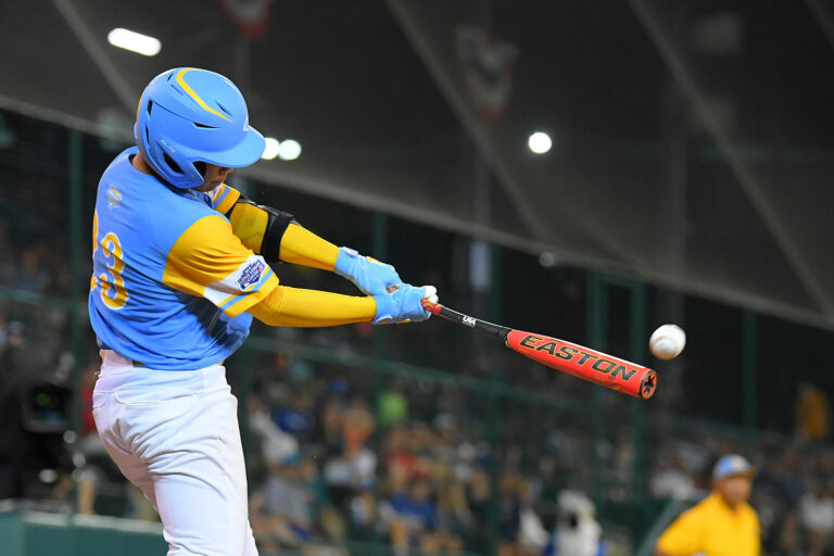 In the longest game ever played in Little League World Series history, Louisville, Kentucky beats Fort Worth, Texas in the US semifinal in 11 innings, 2-1. A record-setting 49 strikeouts are recorded as Fort Worth’s Walker Kelly strikes out 21 in nine two-hit innings, and Louisville’s Aaron Alvey fans 19 batter over nine no-hit innings.