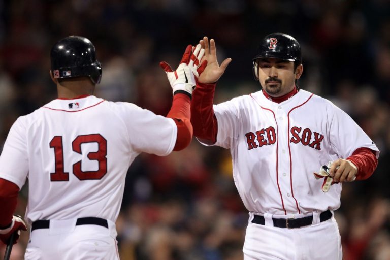 The Red Sox complete their deal for Adrian Gonzalez