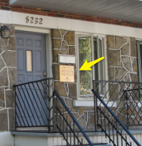 The U.S. government places a plaque at Jackie Robinson’s former apartment in Montreal