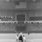 Mickey Mantle hits the first home run in the history of the Astrodome