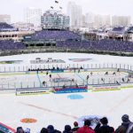 Hockey At Wrigley Field Chicago Black Hawks vs Detroit Red Wings