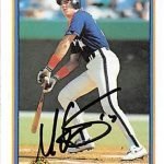 Mike Simms autographed Baseball Card (Houston Astros) 1991 Bowman #551