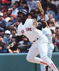 Jim Rice clouts a tremendous homer over the CF wall at Fenway Park just the 6th player to accomplish this feat