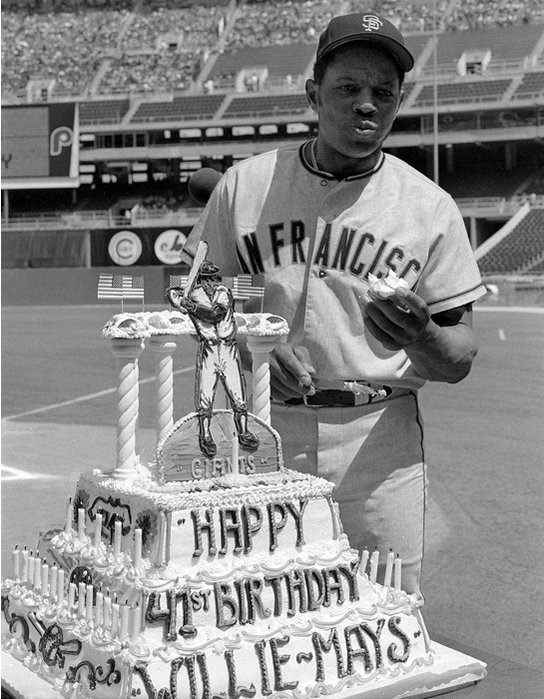 Willie Mays 41st Birthday Cake