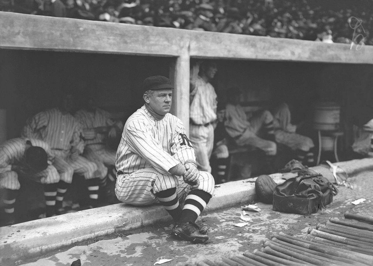 John Mcgraw lead New York Giants' 18-game winning streak ends