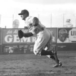 A classic shot ... Lou Gehrig at Fenway Park