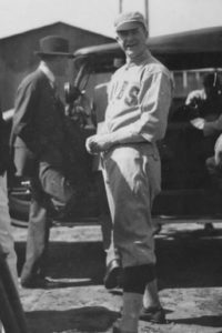 Grover Cleveland Alexander at spring training in Pasadena, California - 1919.