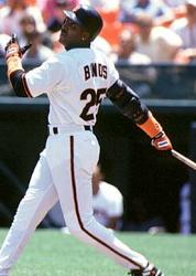 Barry Bonds receives an intentional walk, giving him a new National League record of 149 walks in a season