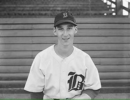 1942  Rookie Warren Spahn, 21 yr old rookie with Boston Braves