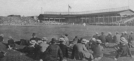 At Washington Park, the Superbas gaff the Giants, 7 – 2, beating Hooks Wiltse in the opener. The Giants come back in the nitecap, 3 – 0, behind Christy Mathewson. Matty strikes out nine and allows four hits.