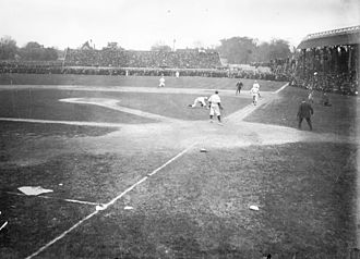 Tigers and White Sox tie game 1 of the 1907 series