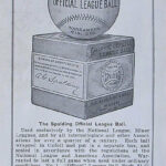 1904 Spalding Baseball Advertisement.