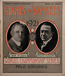 History of the World Series – 1921