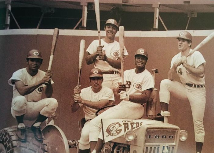 The Big Red Machine... Bobby Tolan, Johnny Bench, Tony Perez, Lee May and Pete Rose
