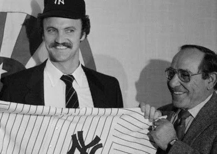 Ed whitson signs with yankees