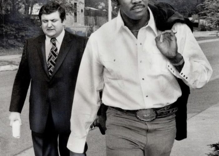 Rangers P Ferguson Jenkins is arrested for possession of illegal drugs